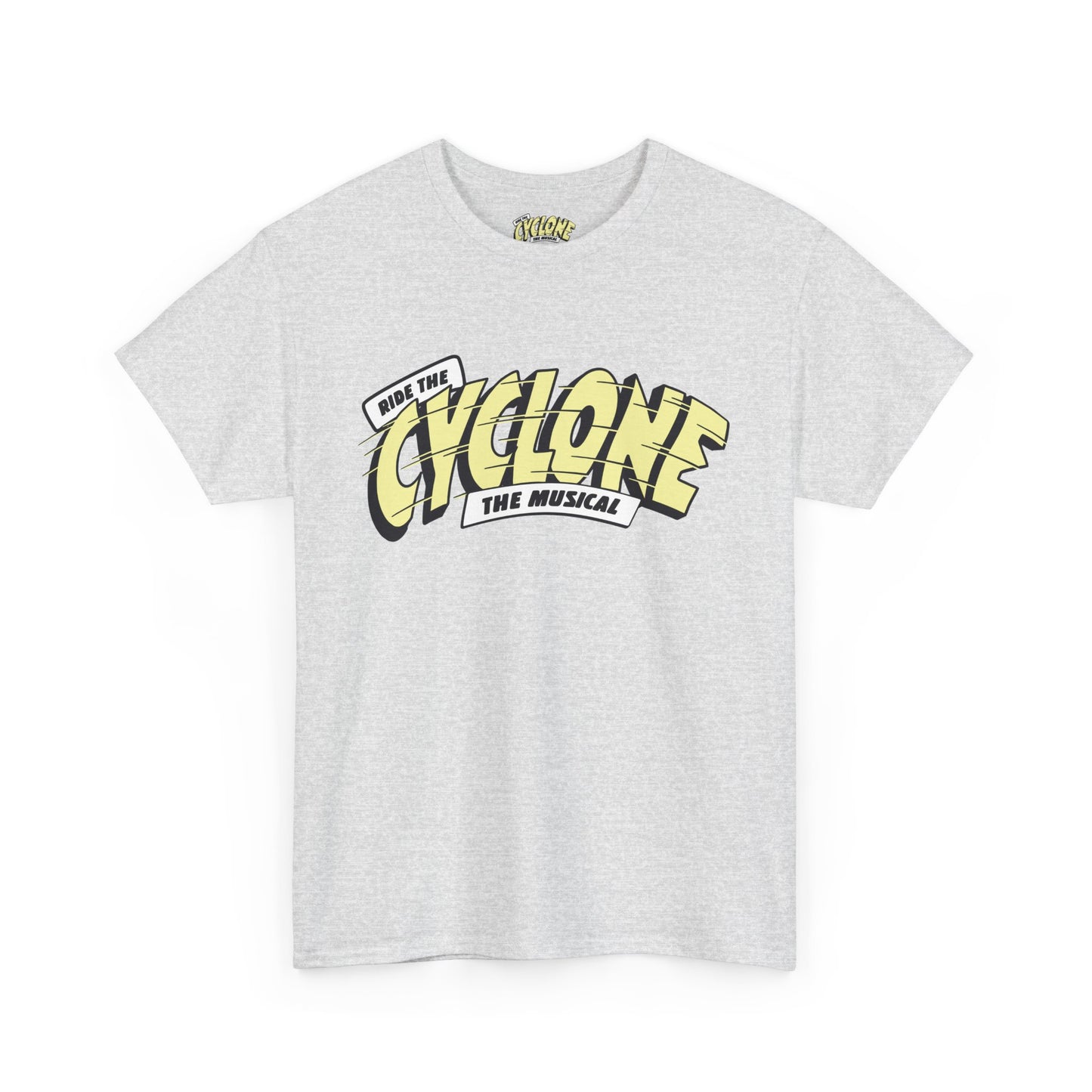 RIDE THE CYCLONE, LOGO, Unisex Heavy Cotton Tee