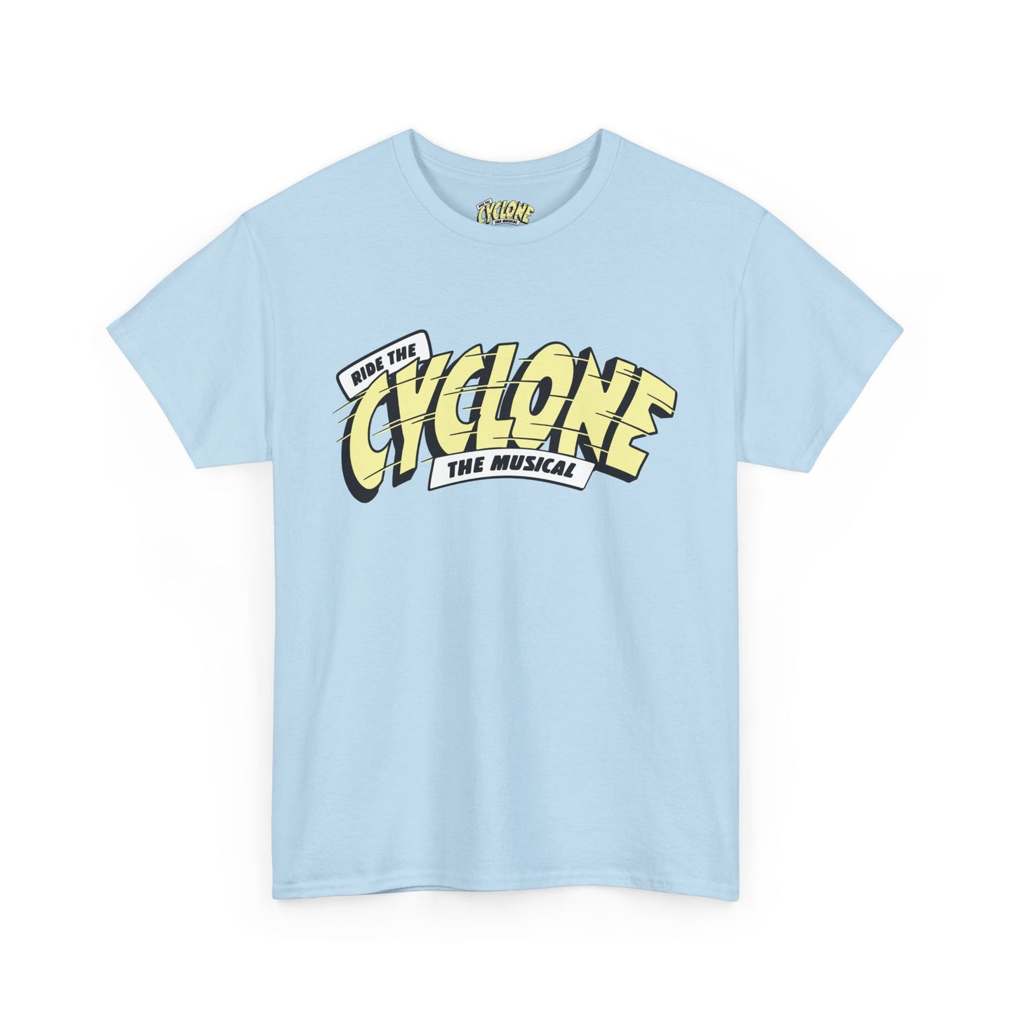 RIDE THE CYCLONE, LOGO, Unisex Heavy Cotton Tee