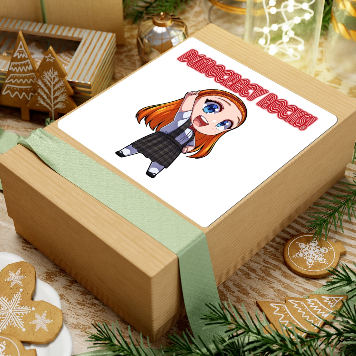 RIDE THE CYCLONE, OCEAN, Kiss-Cut Stickers