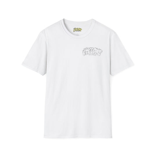 RIDE THE CYCLONE, "Mover-Shaker" Unisex 100% Cotton Softstyle T-Shirt