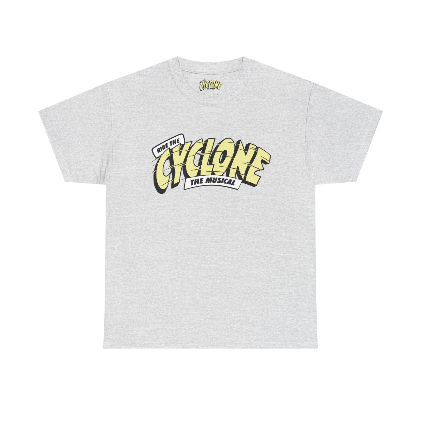 RIDE THE CYCLONE, LOGO, Unisex Heavy Cotton Tee