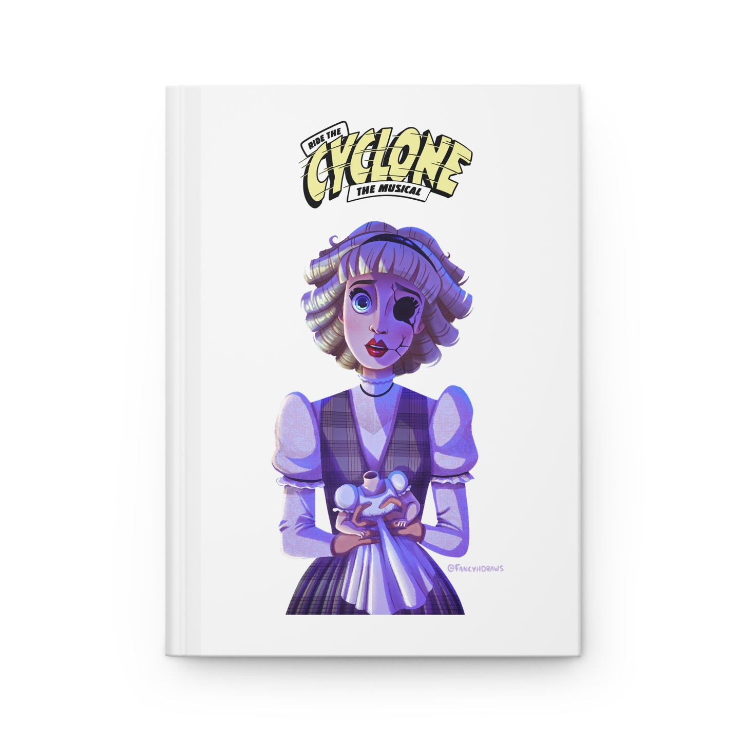 RIDE THE CYCLONE, Jane Doe, Hardcover Journal - Perfect Gift for Theater Lovers