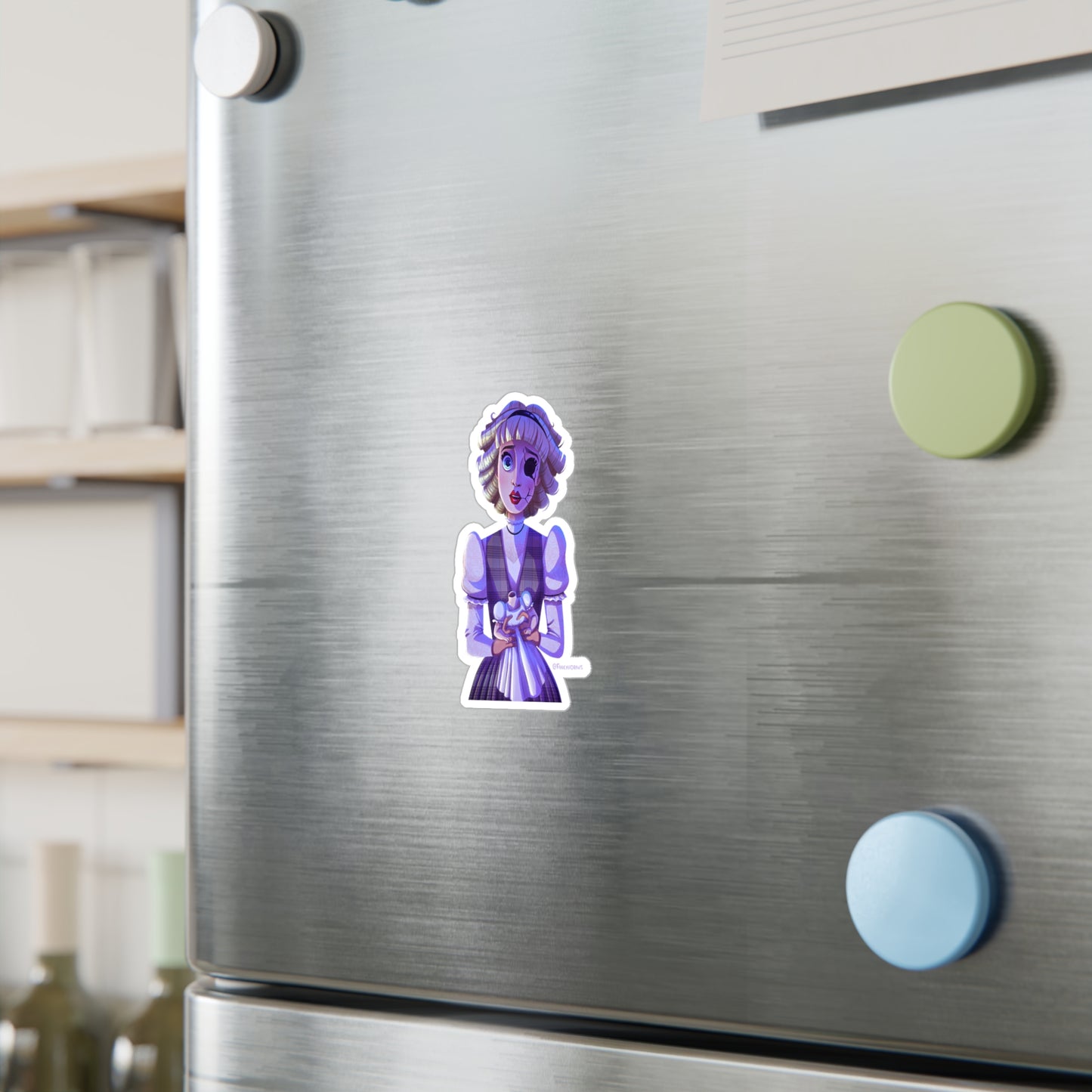 RIDE THE CYCLONE Vinyl Decal Sticker - Jane Doe Fanart Image