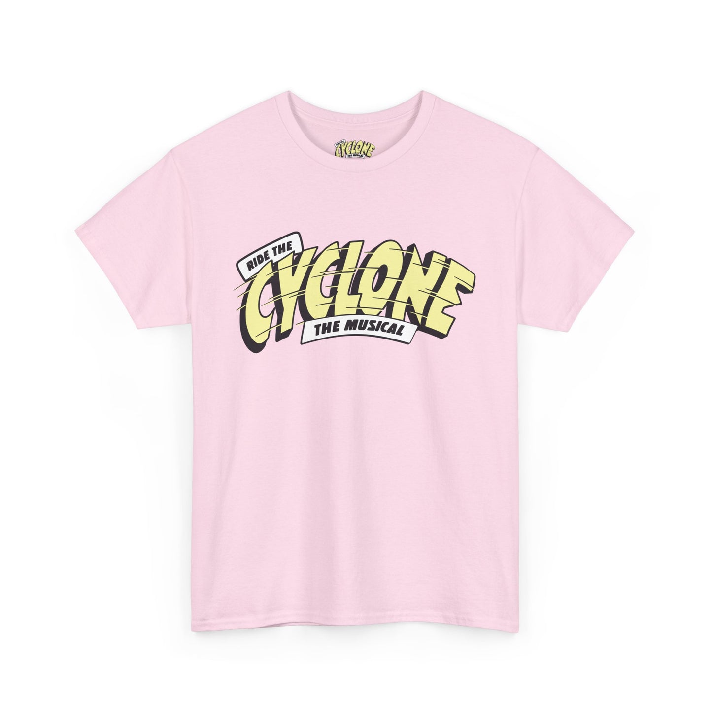 RIDE THE CYCLONE, LOGO, Unisex Heavy Cotton Tee
