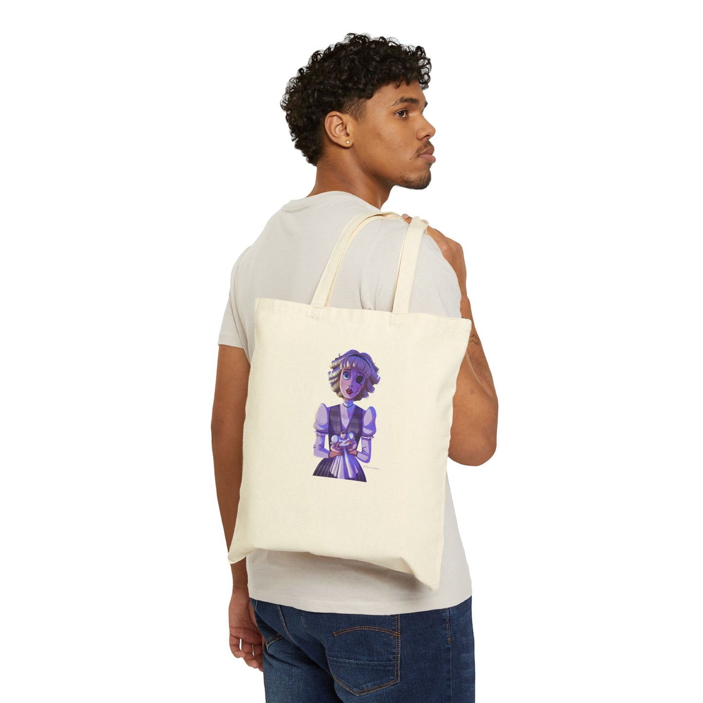 JANE DOE, Cotton Canvas Tote Bag – LIMITED EDITION