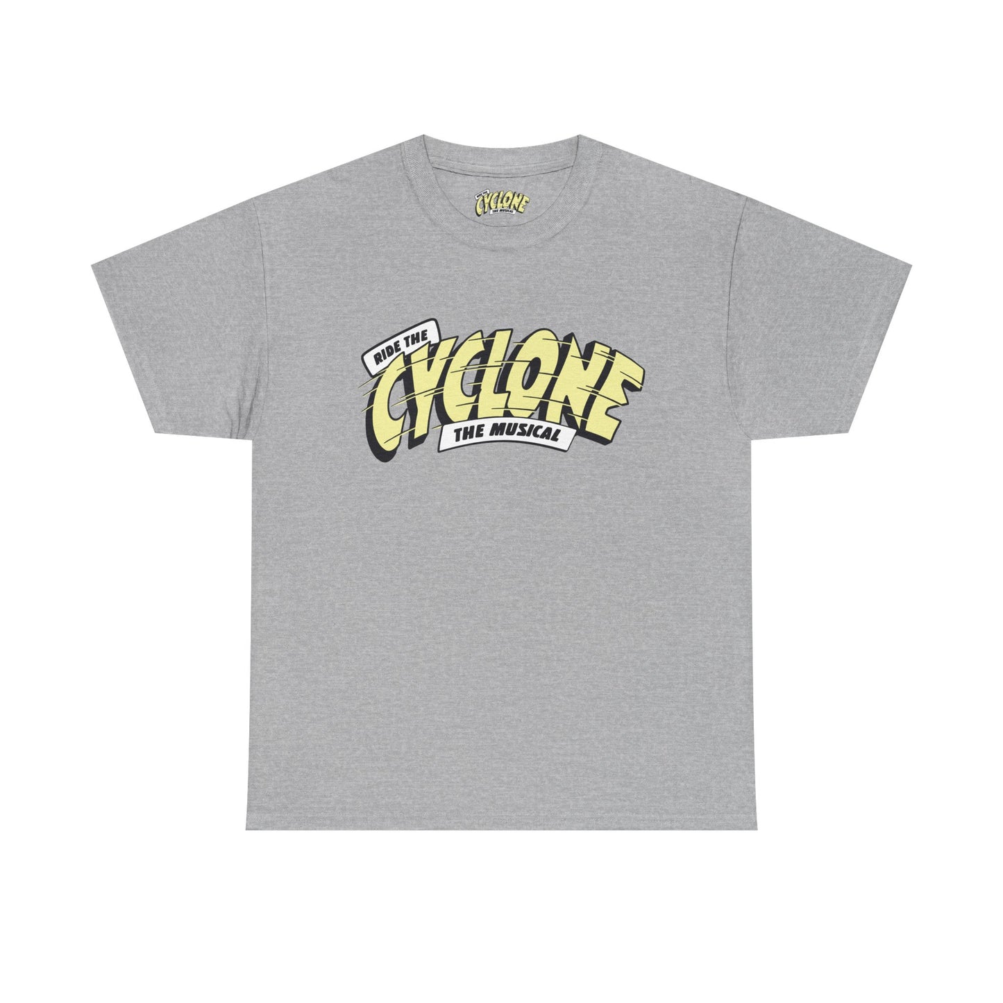 RIDE THE CYCLONE, LOGO, Unisex Heavy Cotton Tee