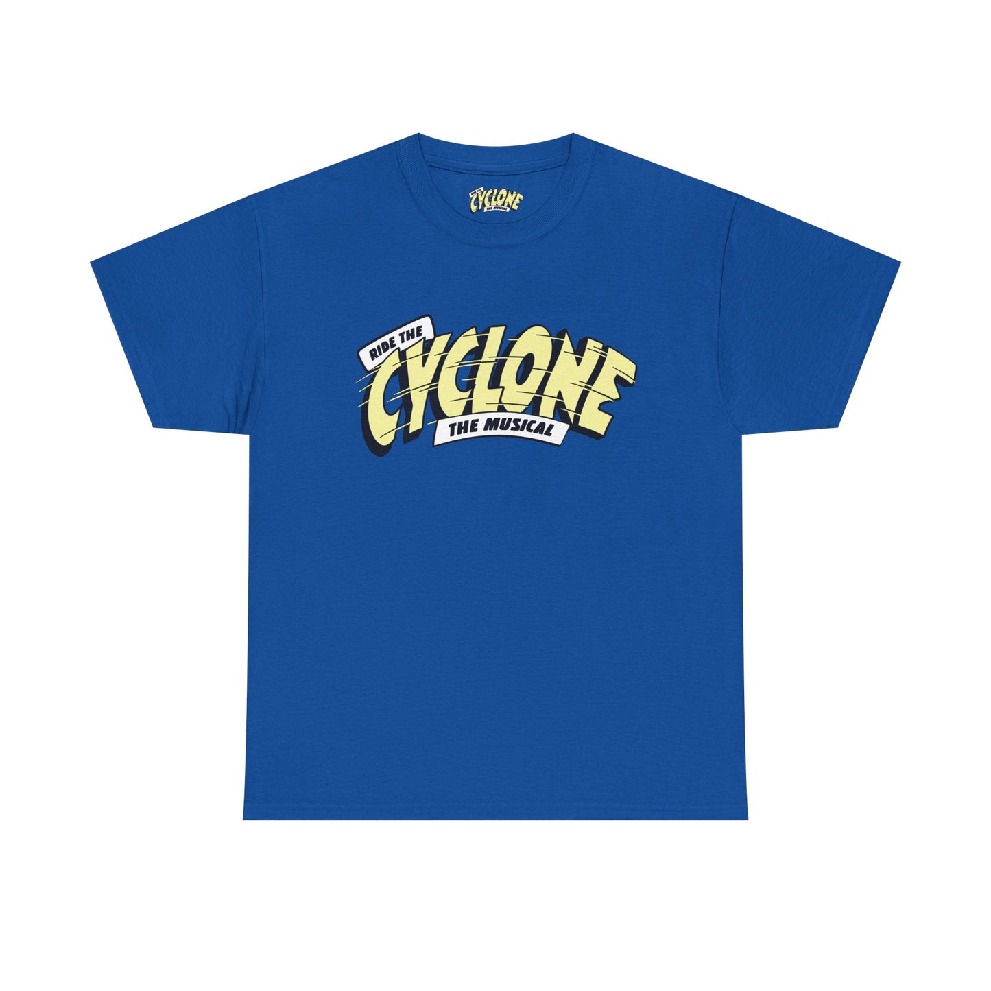 RIDE THE CYCLONE, LOGO, Unisex Heavy Cotton Tee