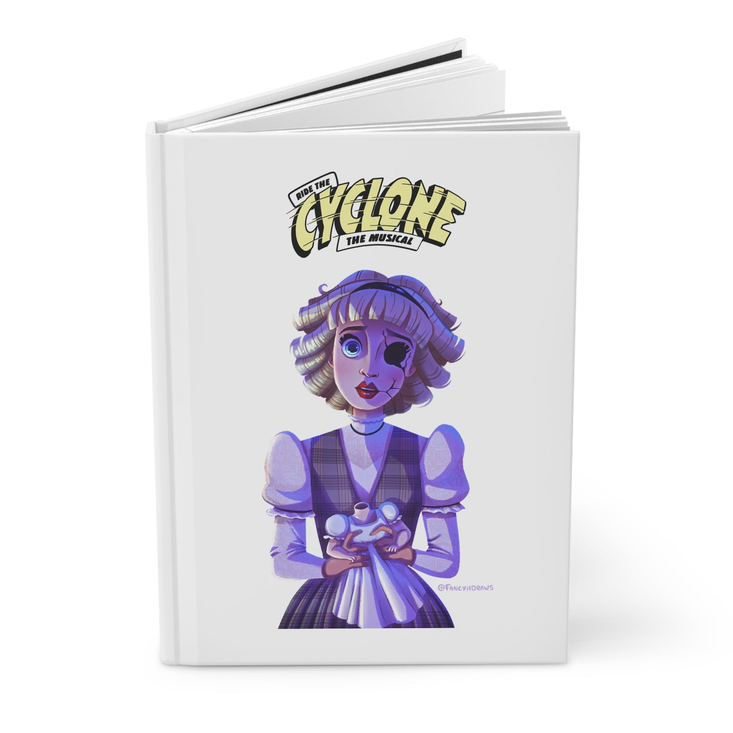 RIDE THE CYCLONE, Jane Doe, Hardcover Journal - Perfect Gift for Theater Lovers