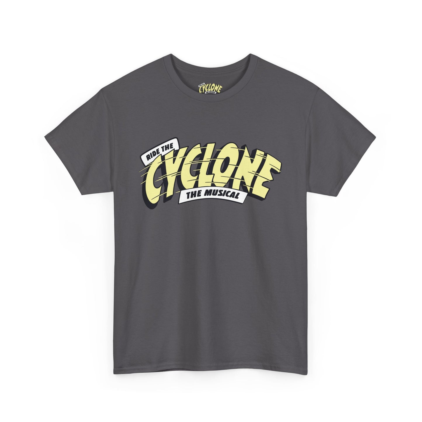 RIDE THE CYCLONE, LOGO, Unisex Heavy Cotton Tee