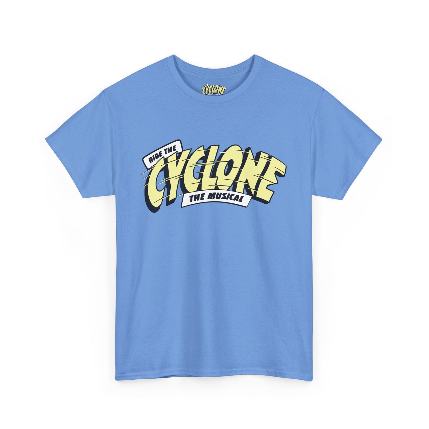 RIDE THE CYCLONE, LOGO, Unisex Heavy Cotton Tee