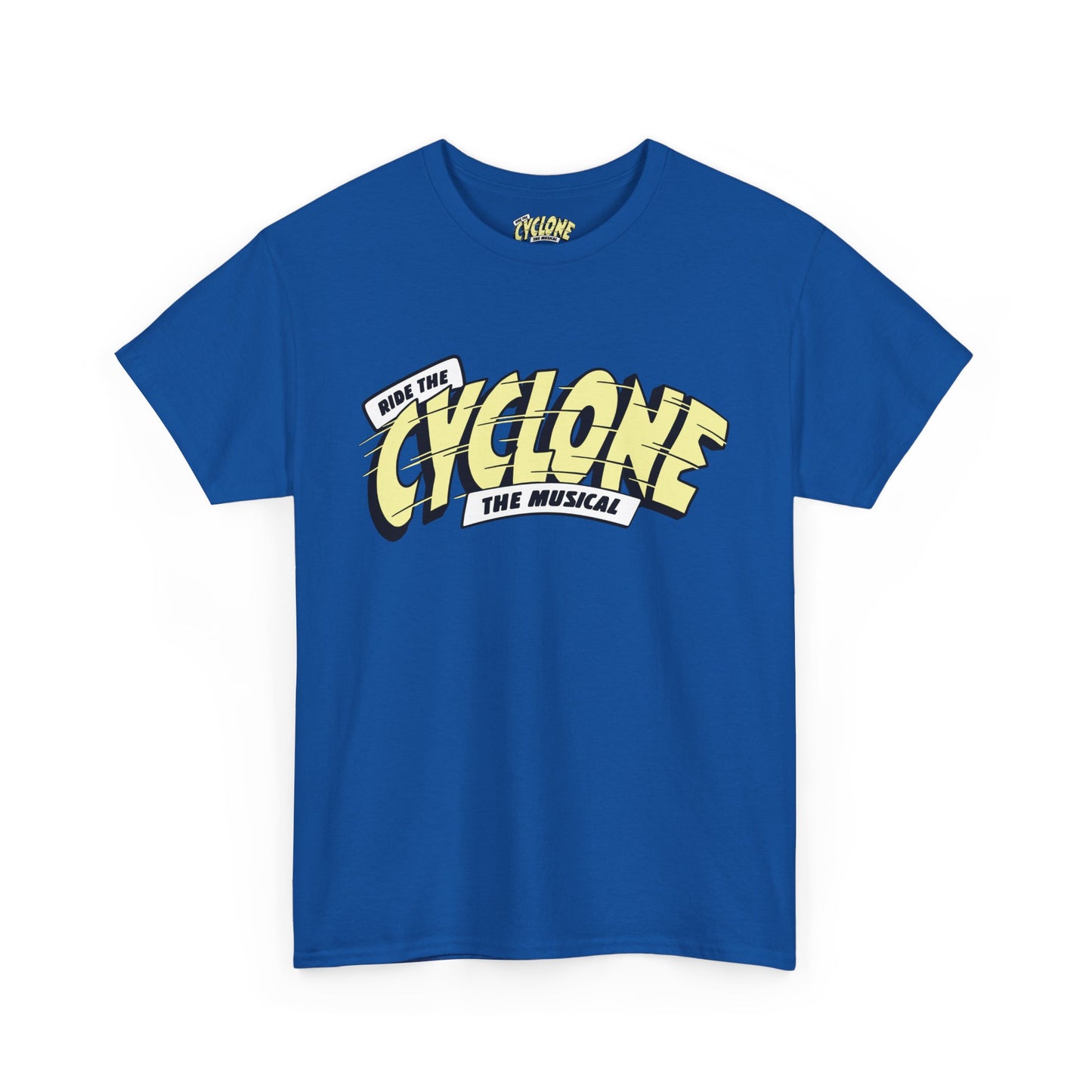 RIDE THE CYCLONE, LOGO, Unisex Heavy Cotton Tee