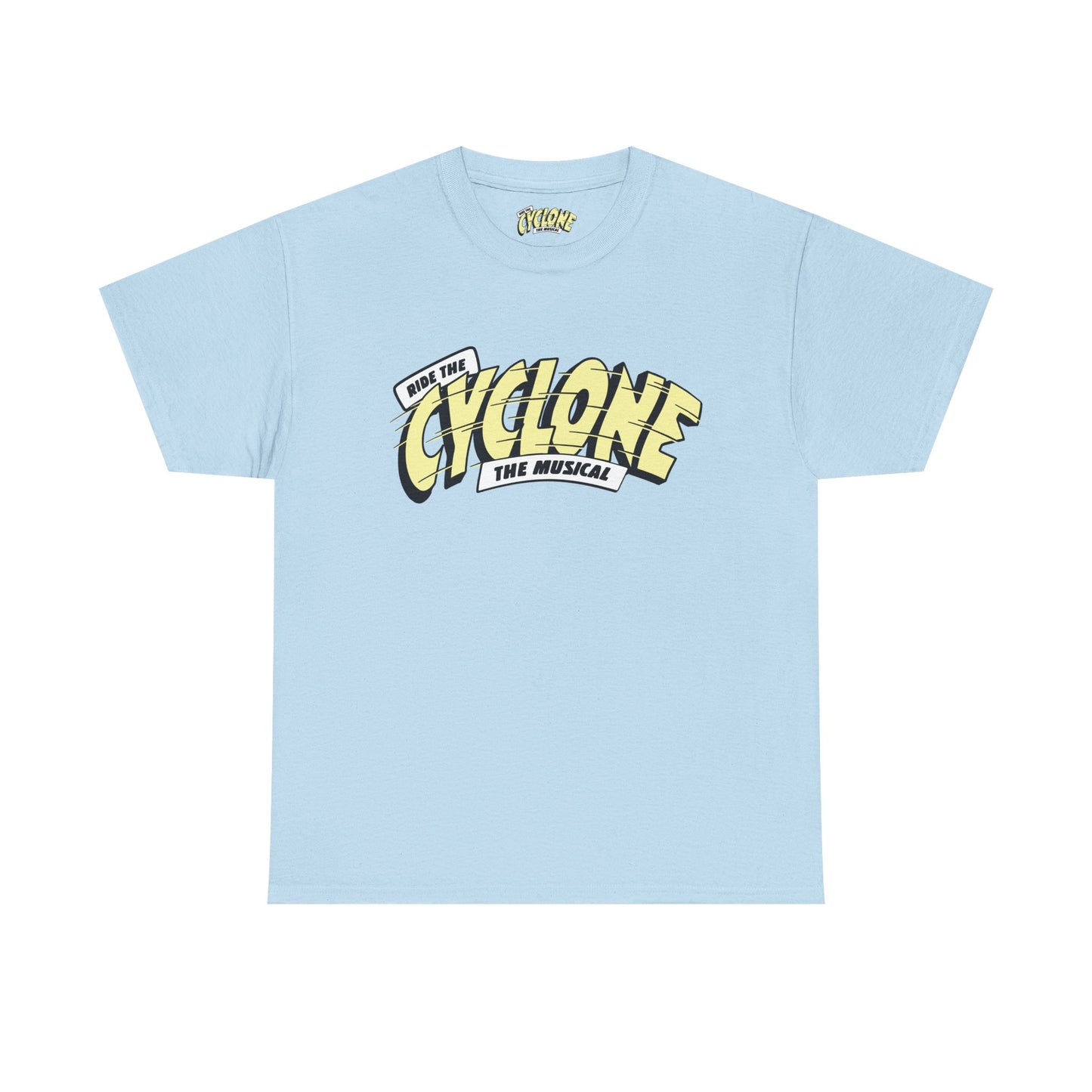 RIDE THE CYCLONE, LOGO, Unisex Heavy Cotton Tee