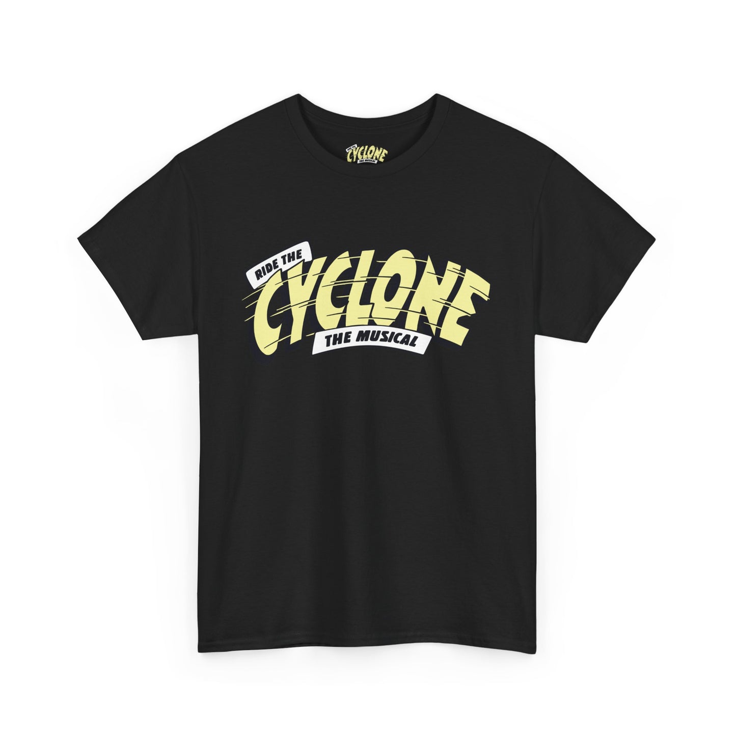 RIDE THE CYCLONE, LOGO, Unisex Heavy Cotton Tee