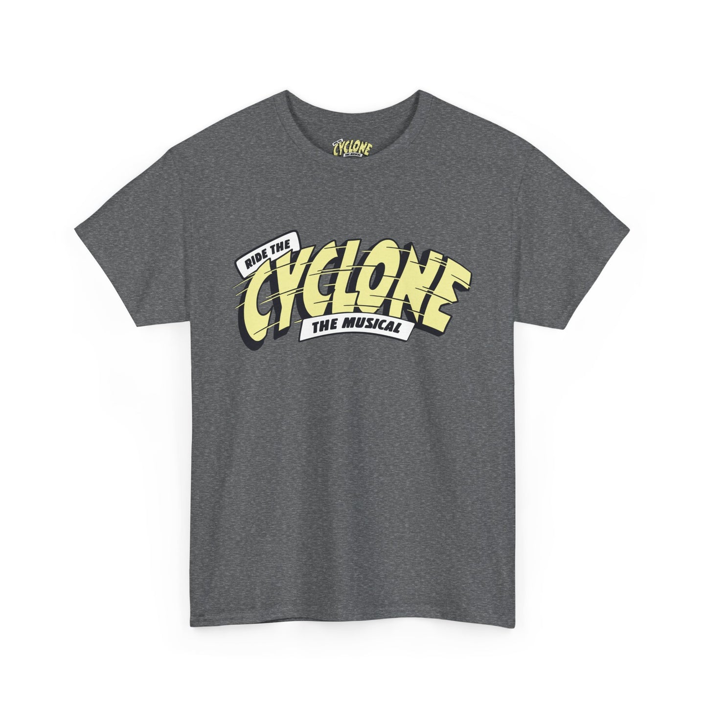 RIDE THE CYCLONE, LOGO, Unisex Heavy Cotton Tee