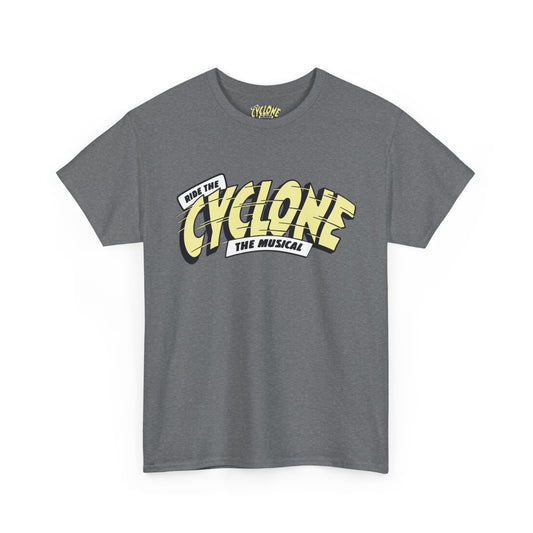 RIDE THE CYCLONE, LOGO, Unisex Heavy Cotton Tee