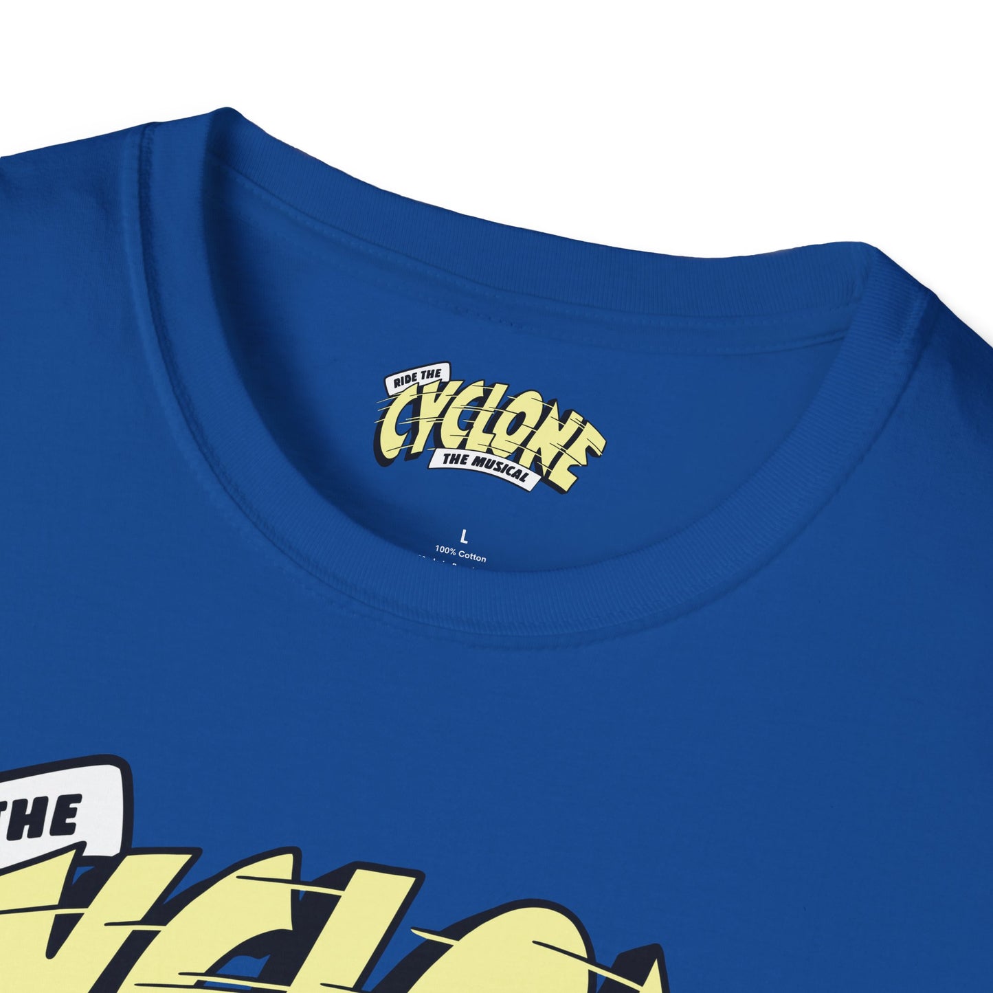 RIDE THE CYCLONE, LOGO, LONDON