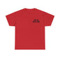 RIDE THE CYCLONE, 09-14-6:PM, BLACK LETTERS, Unisex Heavy Cotton Tee