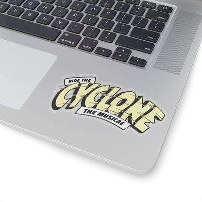 RIDE THE CYCLONE, LOGO, Kiss-Cut Stickers