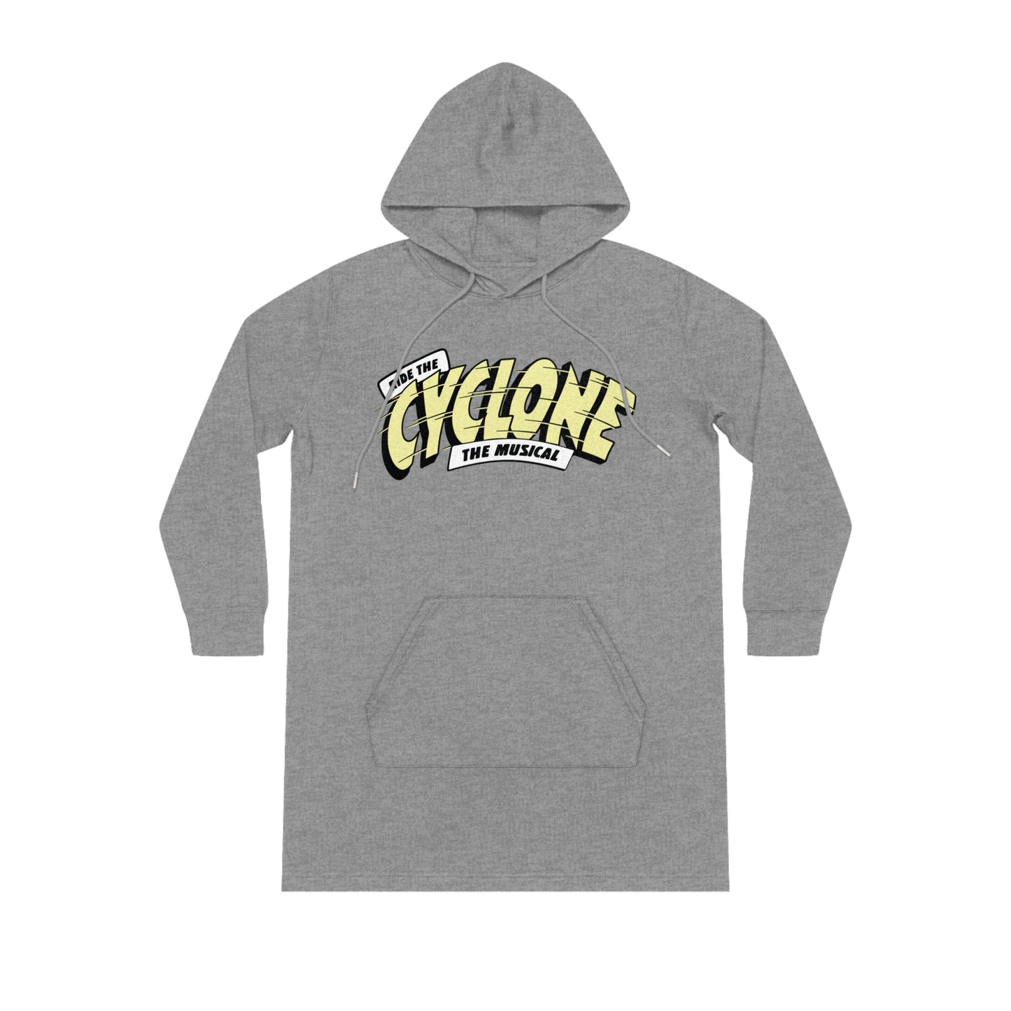 RIDE THE CYCLONE, LOGO, Streeter Hoodie Dress