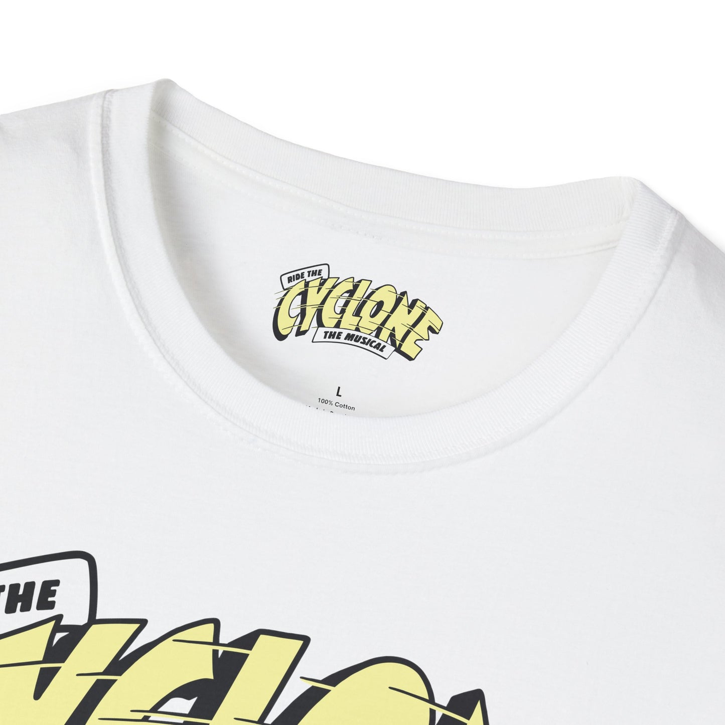 RIDE THE CYCLONE, LOGO, LONDON