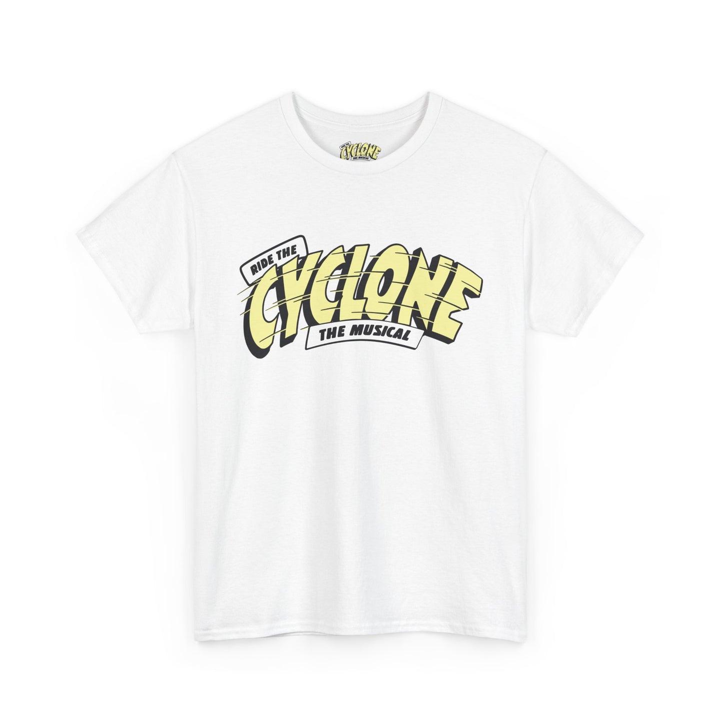 RIDE THE CYCLONE, LOGO, Unisex Heavy Cotton Tee