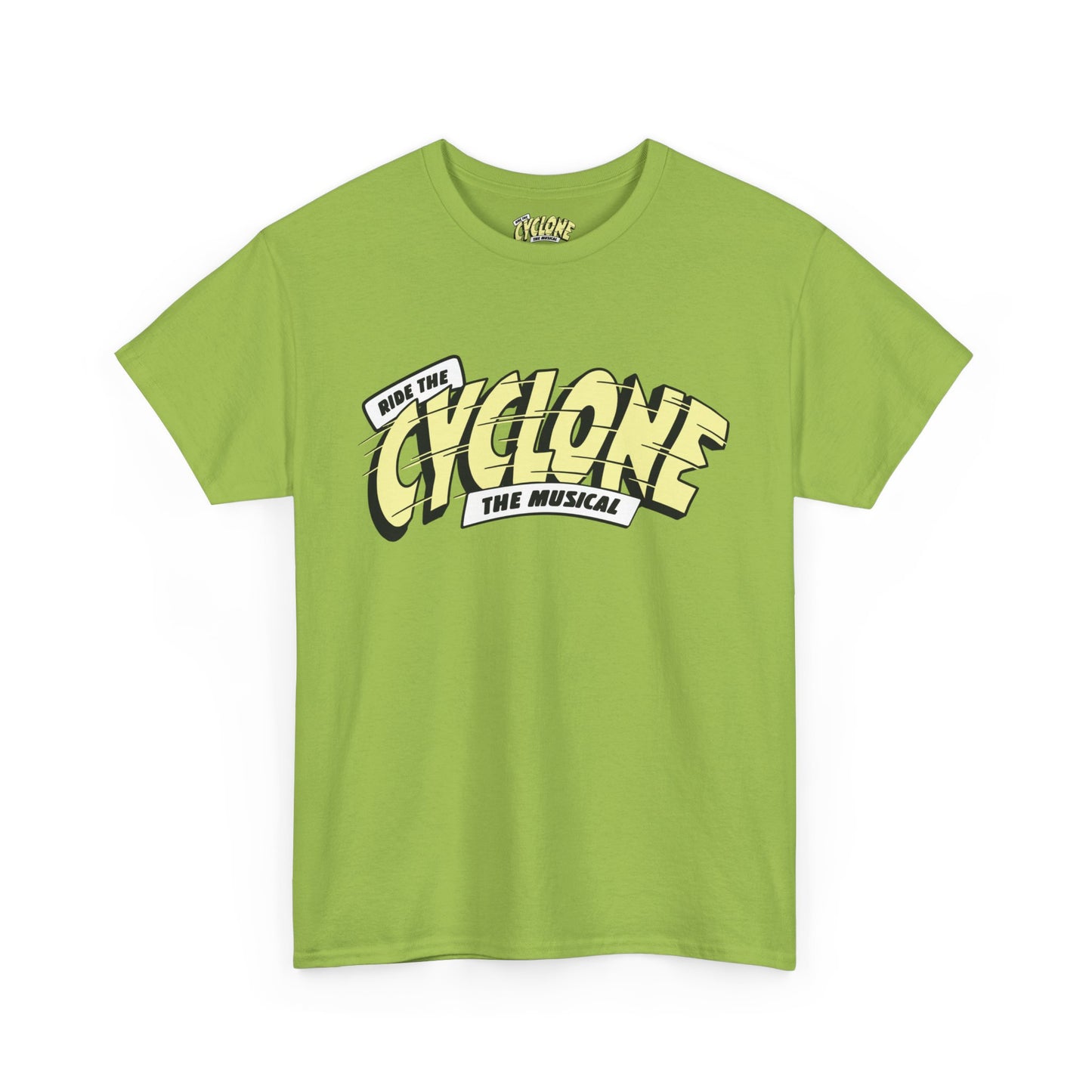 RIDE THE CYCLONE, LOGO, Unisex Heavy Cotton Tee