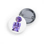 RIDE THE CYCLONE, Jane Doe Button Pin - Cute Retro Design for Jackets & Bags
