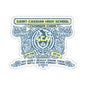 RIDE THE CYCLONE, ST CASSIAN, Kiss-Cut Stickers