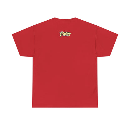 RIDE THE CYCLONE, 09-14-6:PM, BLACK LETTERS, Unisex Heavy Cotton Tee