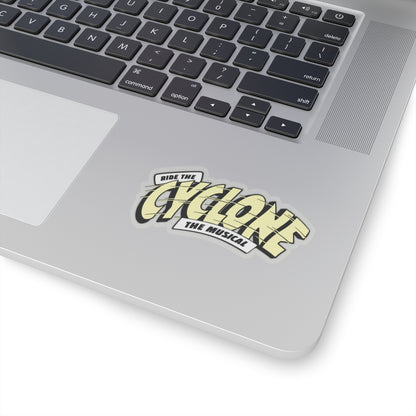 RIDE THE CYCLONE, LOGO, Kiss-Cut Stickers