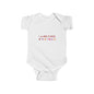 RIDE THE CYCLONE, I CAN PUKE A RAINBOW, Infant Fine Jersey Bodysuit