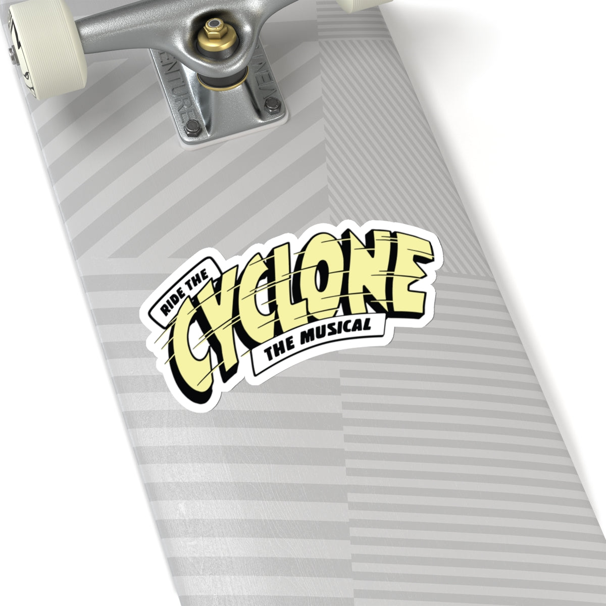 RIDE THE CYCLONE, LOGO, Kiss-Cut Stickers