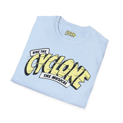 RIDE THE CYCLONE, LOGO, LONDON