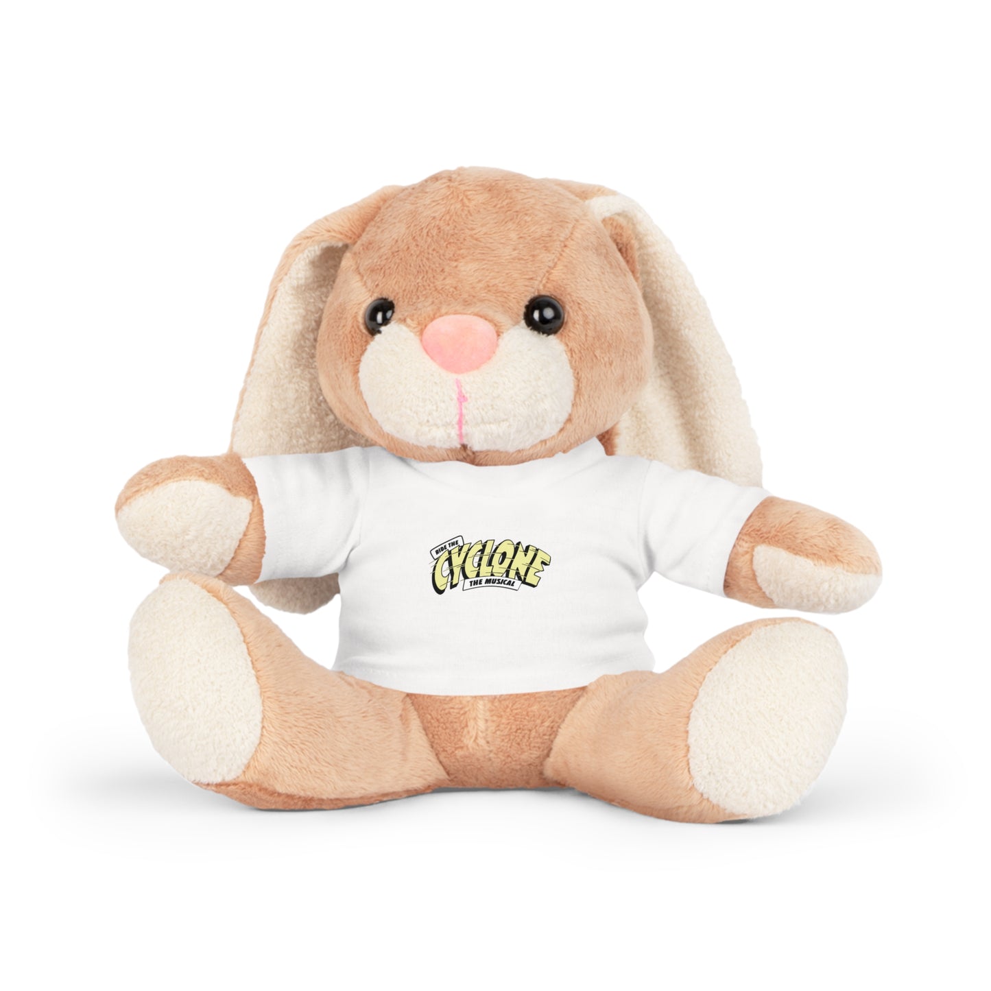 RIDE THE CYCLONE, Plush Toy with T-Shirt