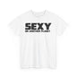 RIDE THE CYCLONE, SEXY ON ANOTHER PLANET, BLACK LETTERS, Unisex Heavy Cotton Tee