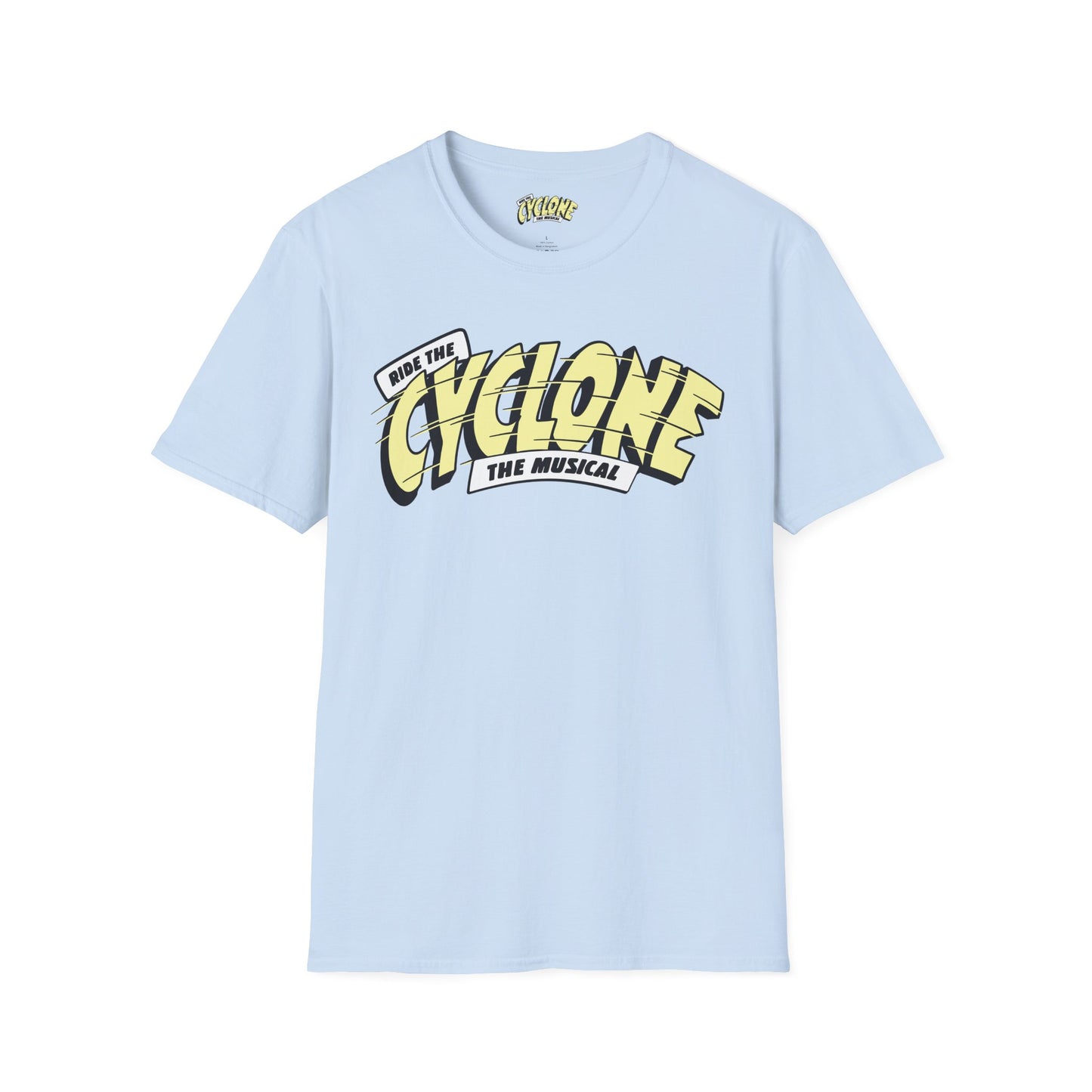 RIDE THE CYCLONE, LOGO, LONDON